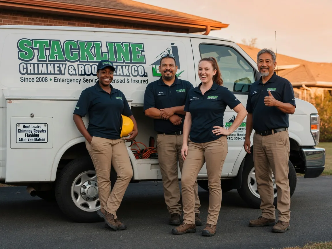 Chimney flashing repair company in North Olmsted, OH